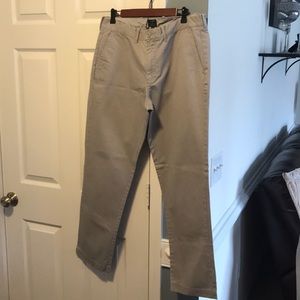 J. Crew gray cotton chinos
